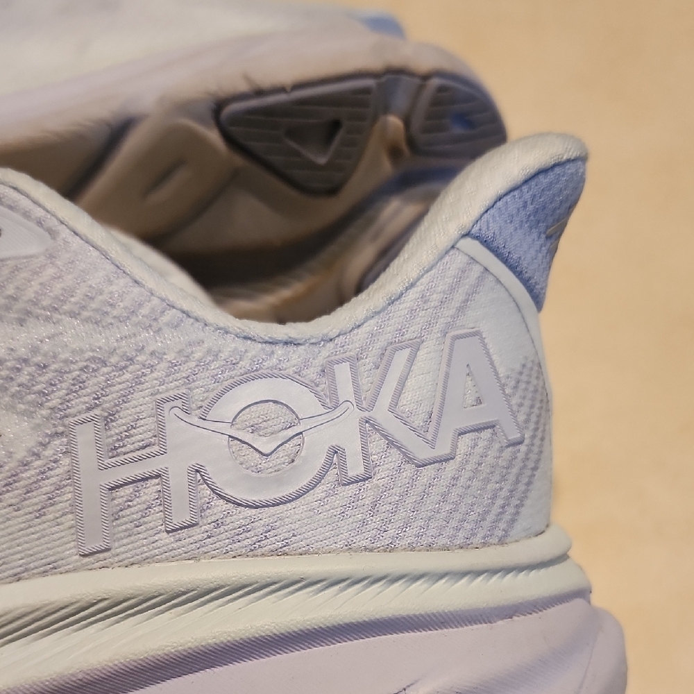 Hoka Women's Sky Blue Athletic Shoes - Picture 5 of 9